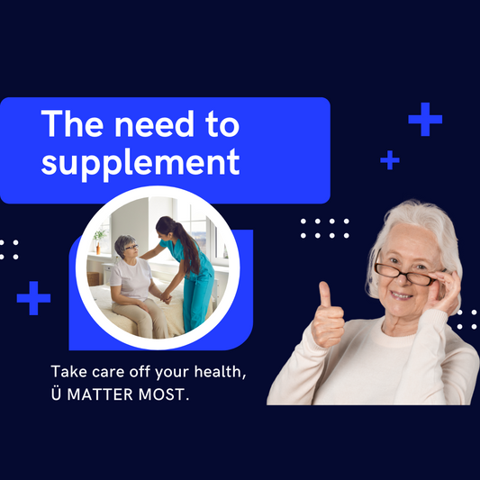 Why supplements are critical for the elderly